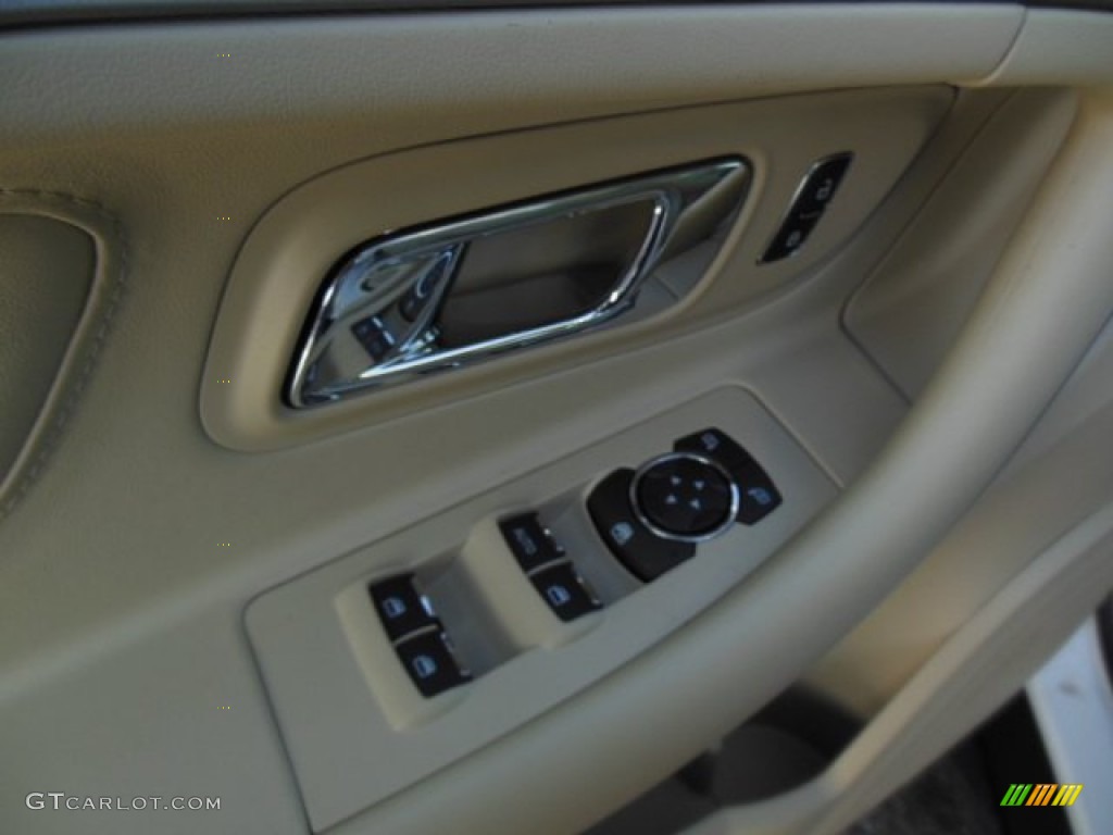 2013 Taurus SEL AWD - White Platinum Tri-Coat / Dune photo #15