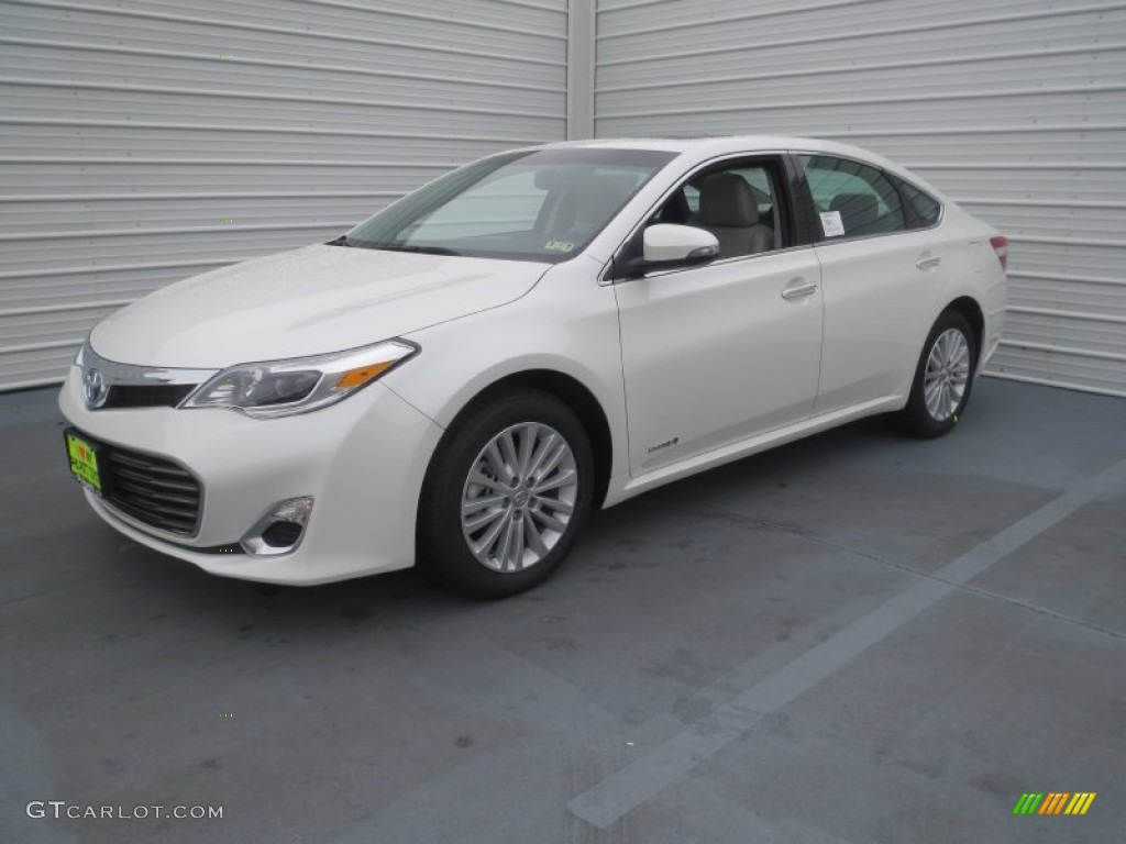 Blizzard White Pearl 2013 Toyota Avalon Hybrid XLE Exterior Photo #76936663