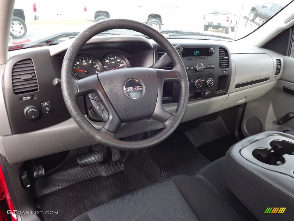 2011 GMC Sierra 1500 Regular Cab Dark Titanium Dashboard Photo #76937293