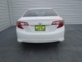 2013 Super White Toyota Camry LE  photo #4