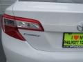 2013 Super White Toyota Camry LE  photo #5
