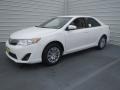 2013 Super White Toyota Camry LE  photo #8