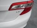 2013 Super White Toyota Camry LE  photo #6