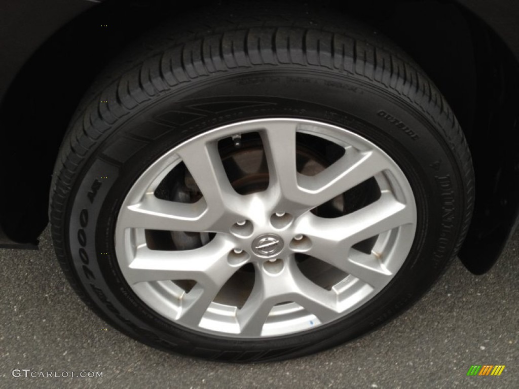 2011 Rogue SL AWD - Black Amethyst / Black photo #3