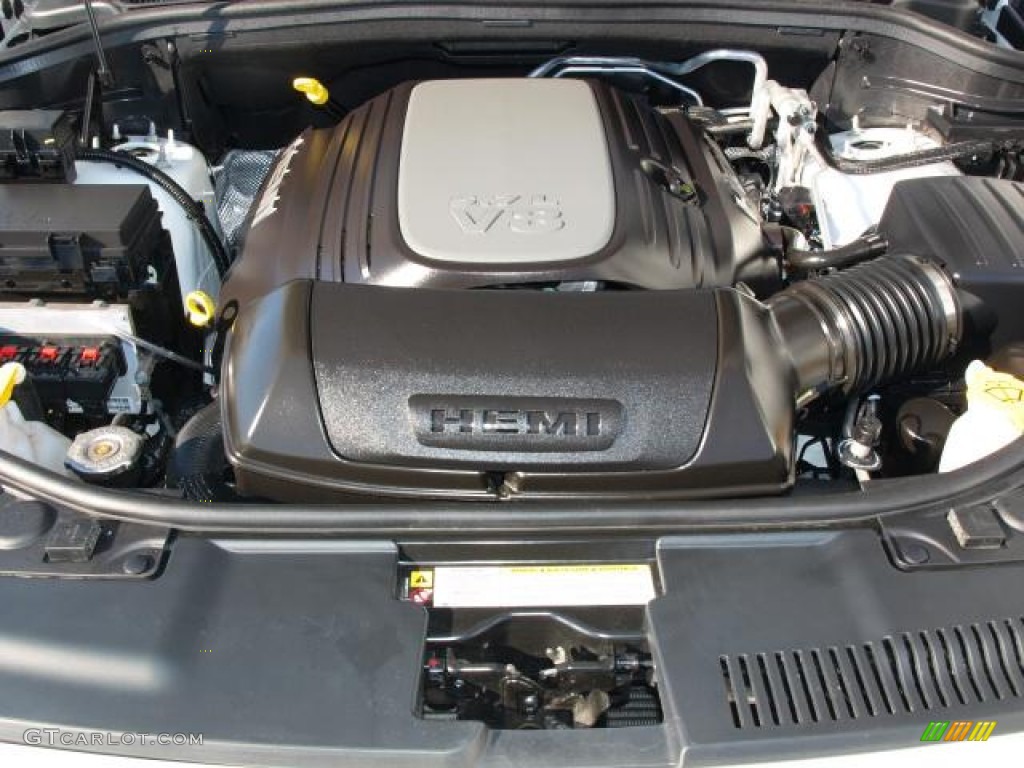 2013 Dodge Durango R/T AWD 5.7 Liter HEMI OHV 16-Valve VVT MDS V8 Engine Photo #76938325