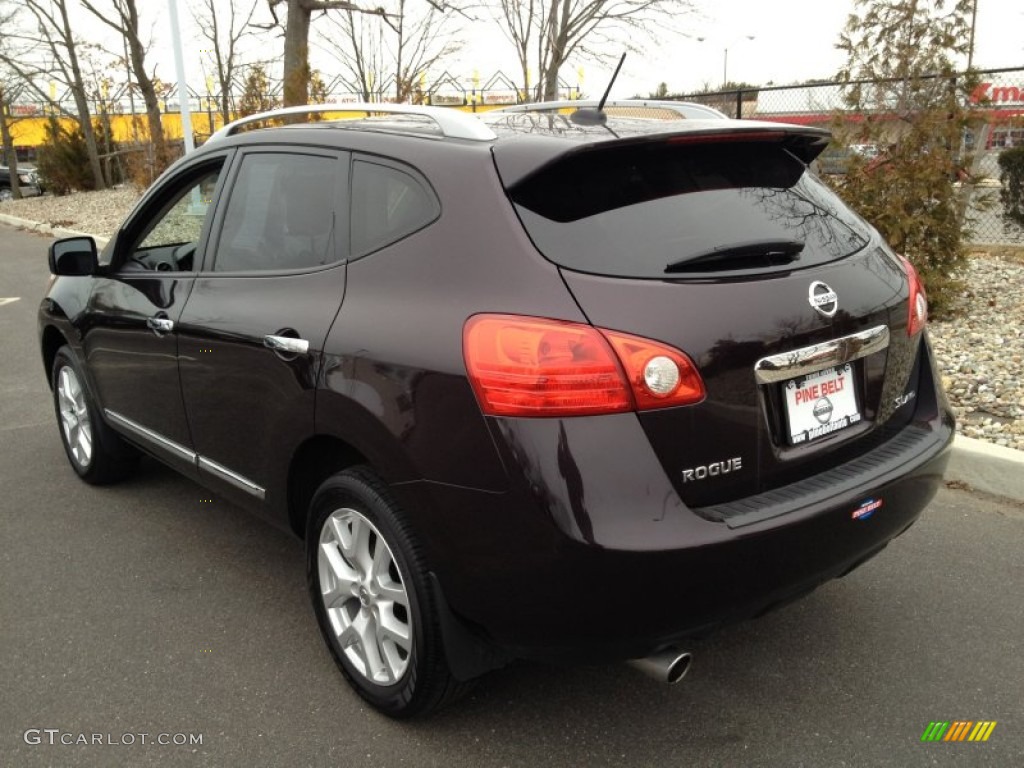 2011 Rogue SL AWD - Black Amethyst / Black photo #5