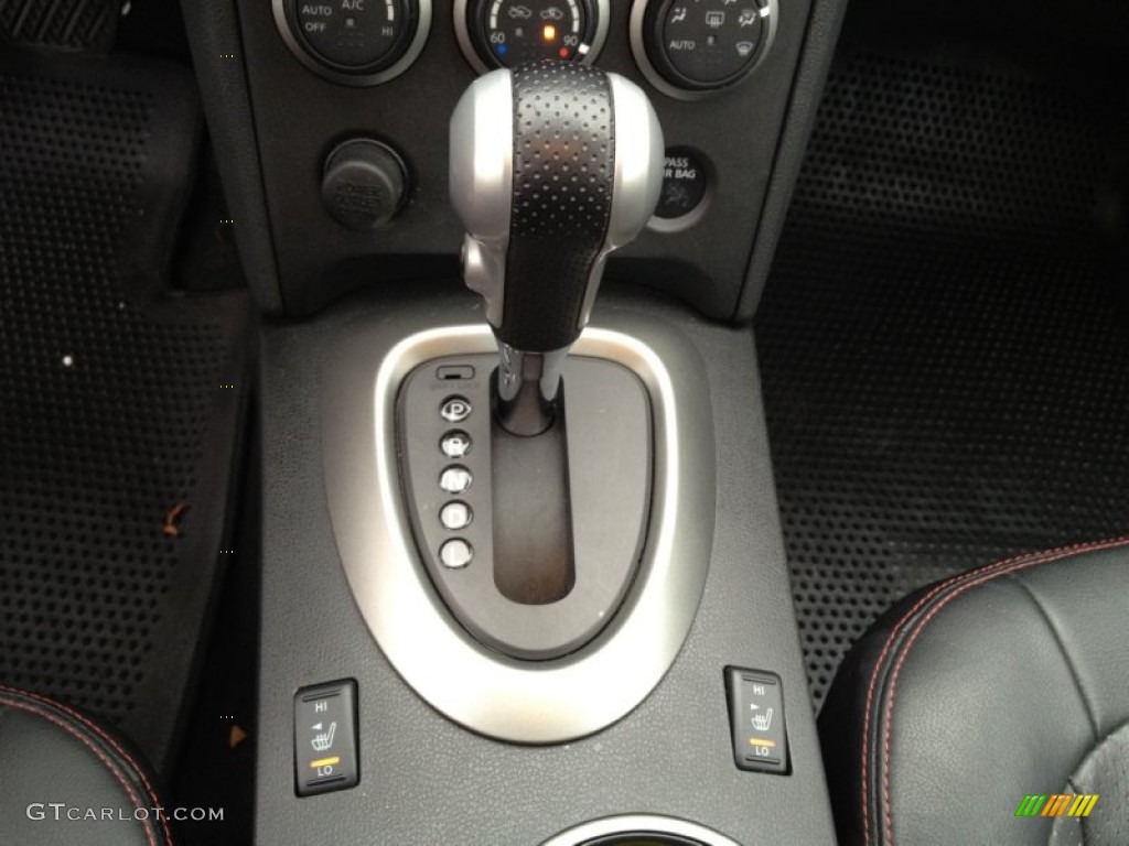 2011 Rogue SL AWD - Black Amethyst / Black photo #13