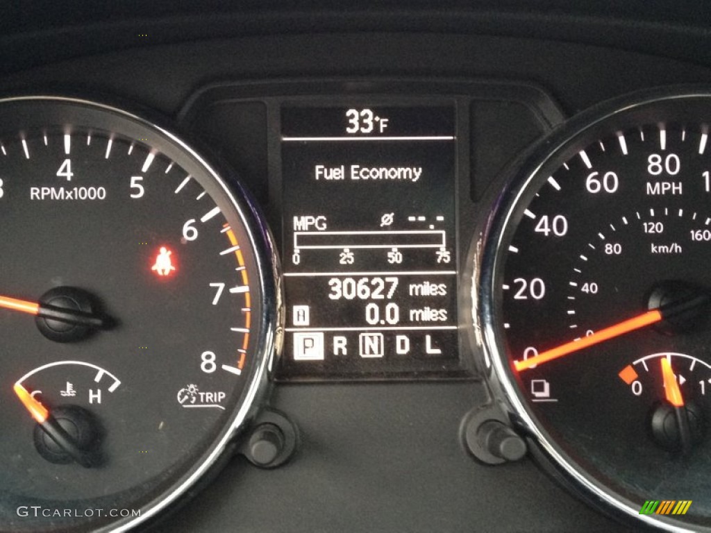 2011 Rogue SL AWD - Black Amethyst / Black photo #16