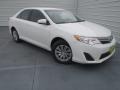 2013 Super White Toyota Camry LE  photo #1