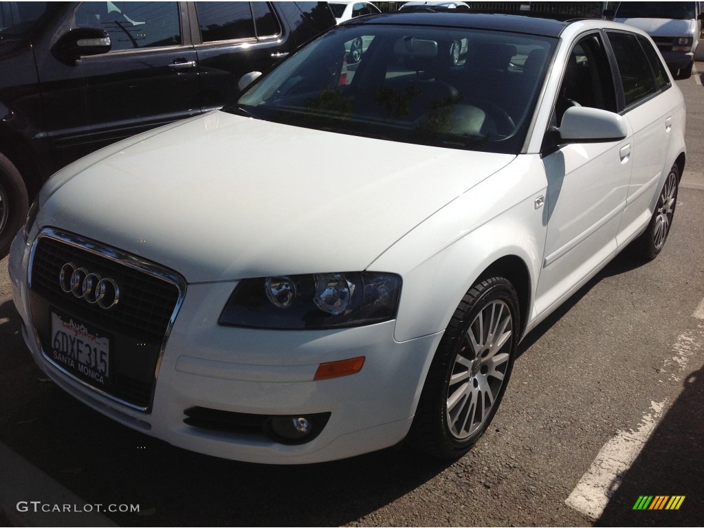Ibis White 2008 Audi A3 2.0T Exterior Photo #76939459
