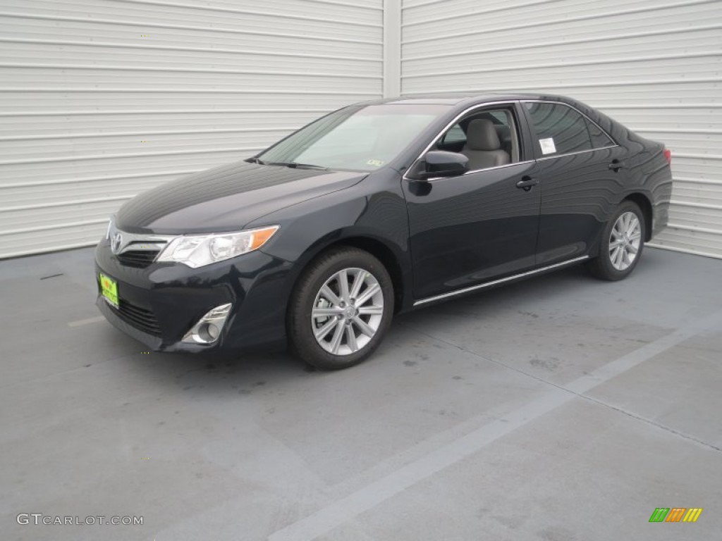2013 Camry XLE - Cosmic Gray Metallic / Ash photo #8