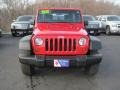 Flame Red - Wrangler Unlimited X 4x4 Photo No. 2