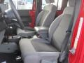 2009 Flame Red Jeep Wrangler Unlimited X 4x4  photo #7