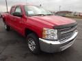 Victory Red 2013 Chevrolet Silverado 1500 LS Extended Cab Exterior