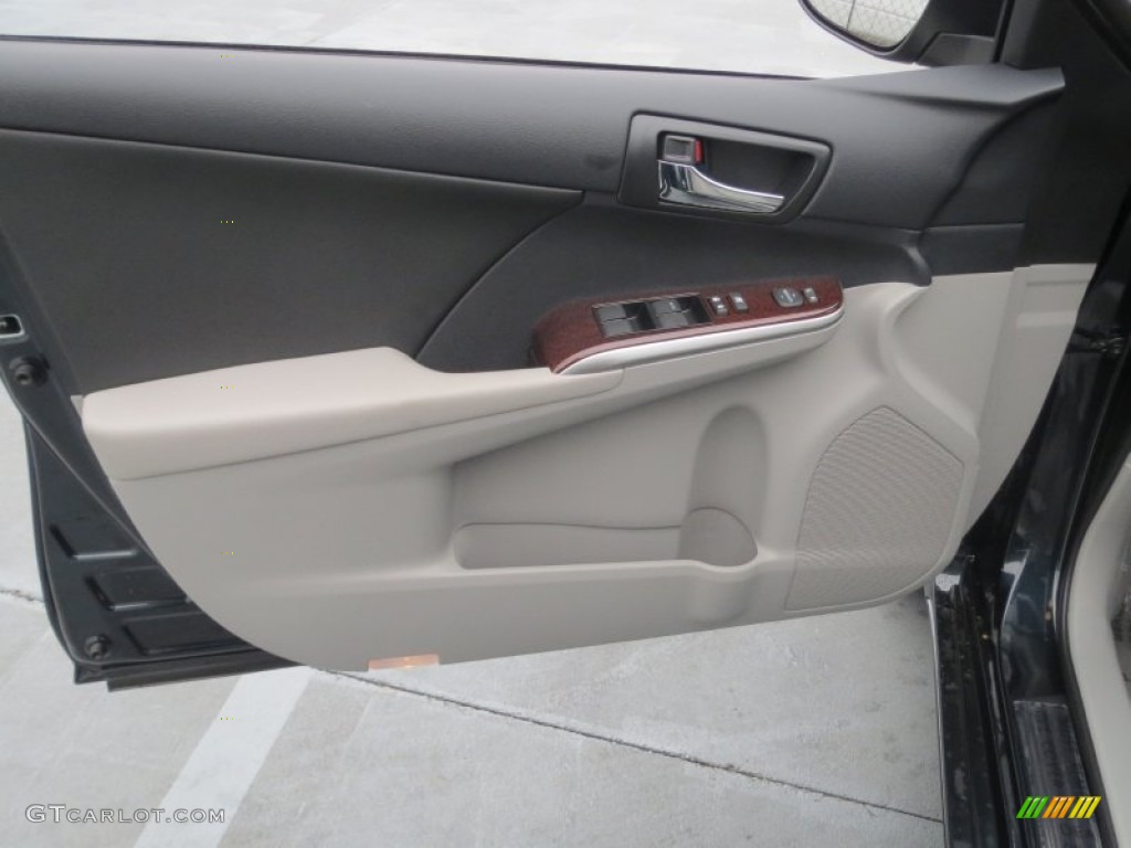 2013 Camry XLE - Cosmic Gray Metallic / Ash photo #20