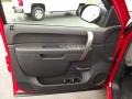 Dark Titanium 2013 Chevrolet Silverado 1500 LS Extended Cab Door Panel