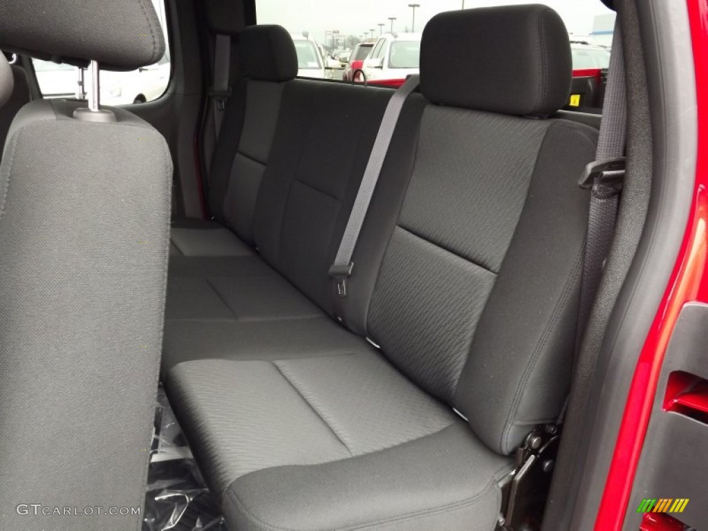 Dark Titanium Interior 2013 Chevrolet Silverado 1500 LS Extended Cab Photo #76940014