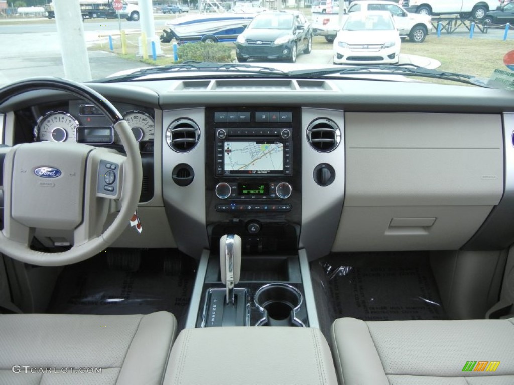 2013 Ford Expedition EL Limited Stone Dashboard Photo #76940276