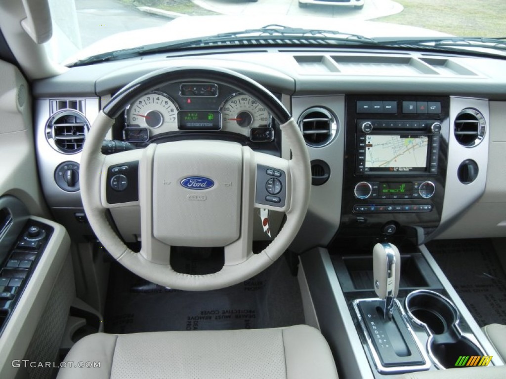 2013 Ford Expedition EL Limited Stone Dashboard Photo #76940293