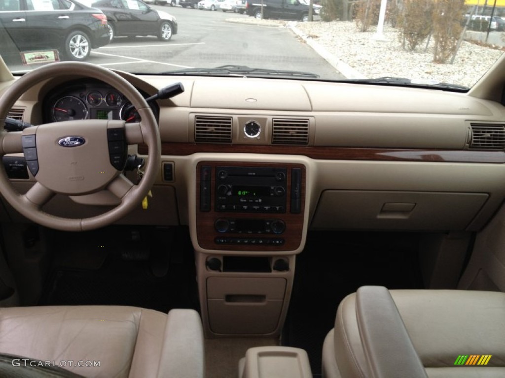 2004 Ford Freestar Limited Pebble Beige Dashboard Photo #76940615