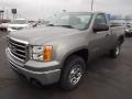 2013 Steel Gray Metallic GMC Sierra 1500 Regular Cab 4x4  photo #1