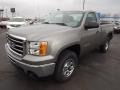 Steel Gray Metallic - Sierra 1500 Regular Cab 4x4 Photo No. 1