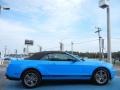2012 Grabber Blue Ford Mustang V6 Premium Convertible  photo #6