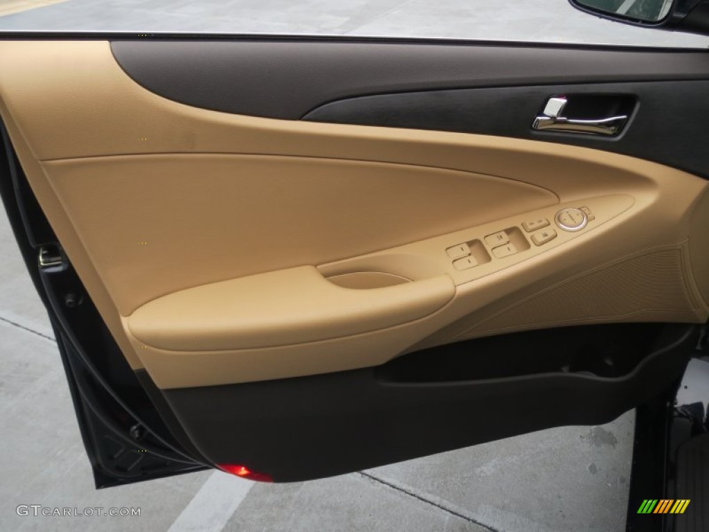 2013 Sonata GLS - Pacific Blue Pearl / Camel photo #18