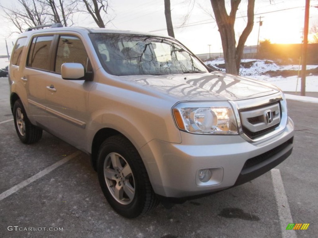 Alabaster Silver Metallic 2010 Honda Pilot EX-L 4WD Exterior Photo #76941545