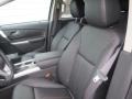 2013 Ford Edge Charcoal Black Interior Front Seat Photo