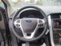 Charcoal Black 2013 Ford Edge SEL Steering Wheel