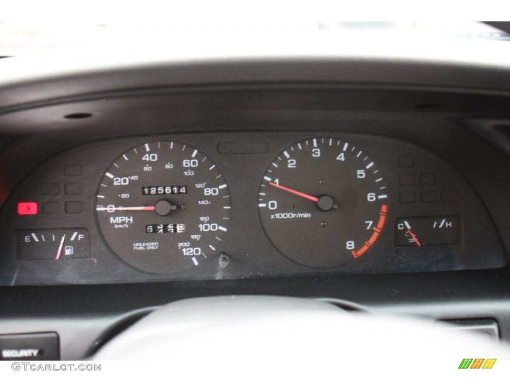 1999 Nissan Altima GXE Gauges Photos