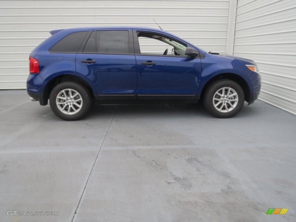 Deep Impact Blue Metallic 2013 Ford Edge SE Exterior Photo #76943221