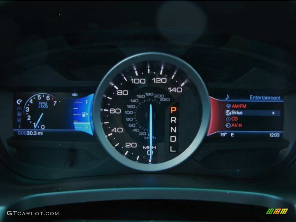 2013 Ford Explorer Limited EcoBoost Gauges Photo #76943326
