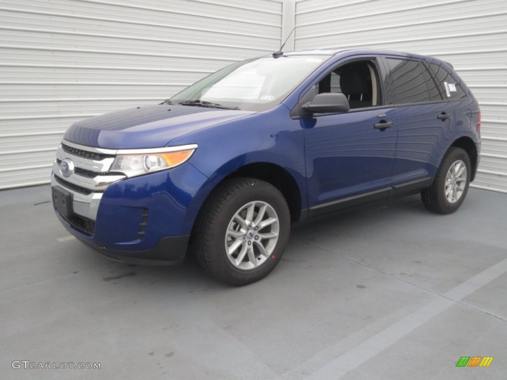 Deep Impact Blue Metallic 2013 Ford Edge SE Exterior Photo #76943327