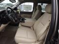 Light Cashmere/Dark Cashmere Front Seat Photo for 2013 Chevrolet Silverado 1500 #76943645