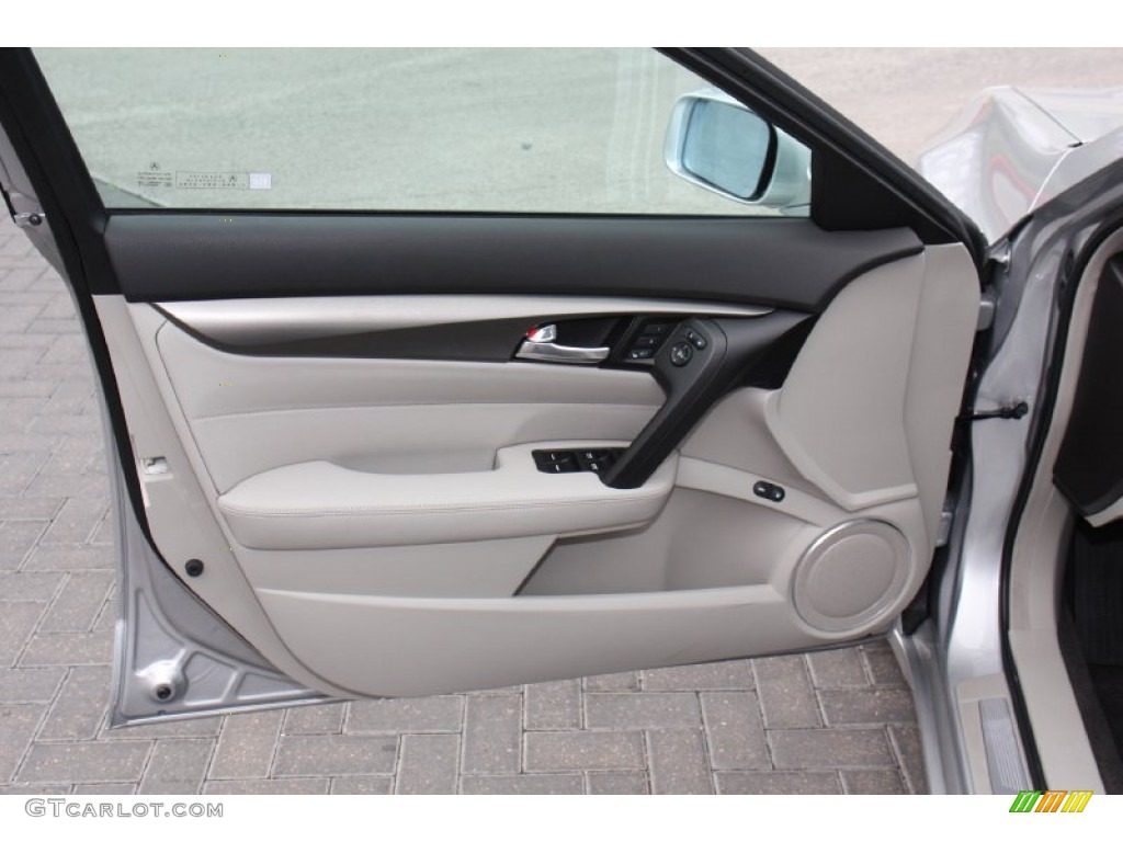 2013 Acura TL Standard TL Model Graystone Door Panel Photo #76944202