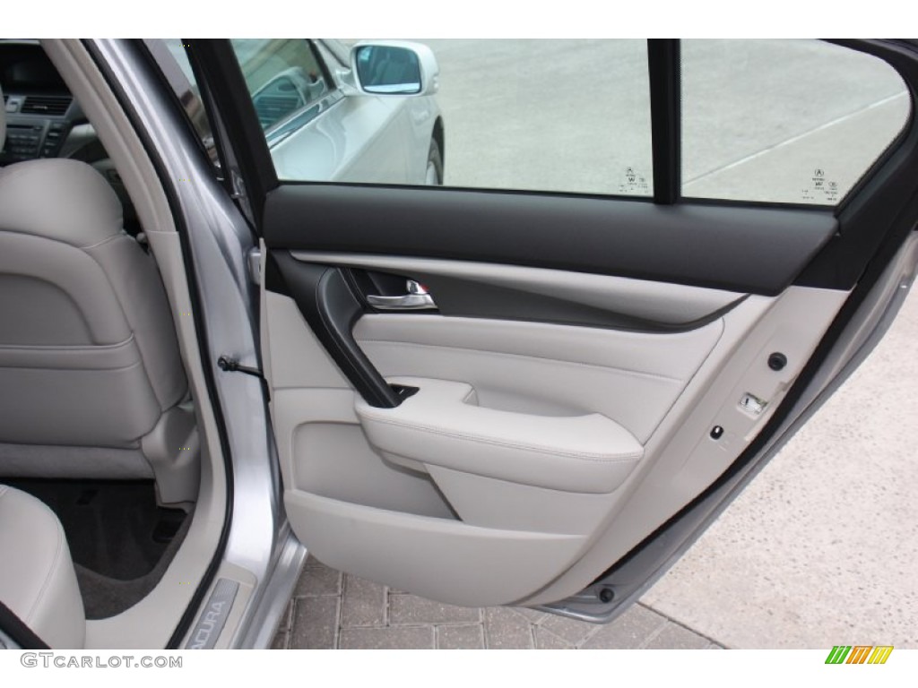 2013 Acura TL Standard TL Model Graystone Door Panel Photo #76944337