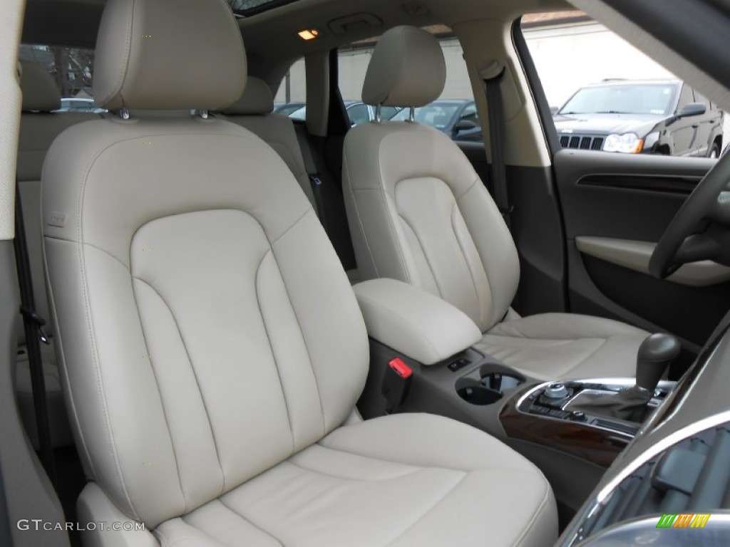 Cardamom Beige Interior 2011 Audi Q5 3.2 quattro Photo #76944350