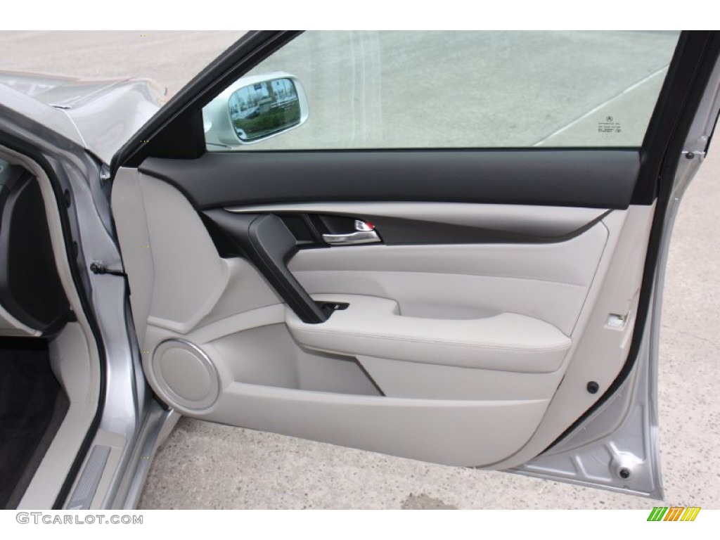 2013 Acura TL Standard TL Model Graystone Door Panel Photo #76944374