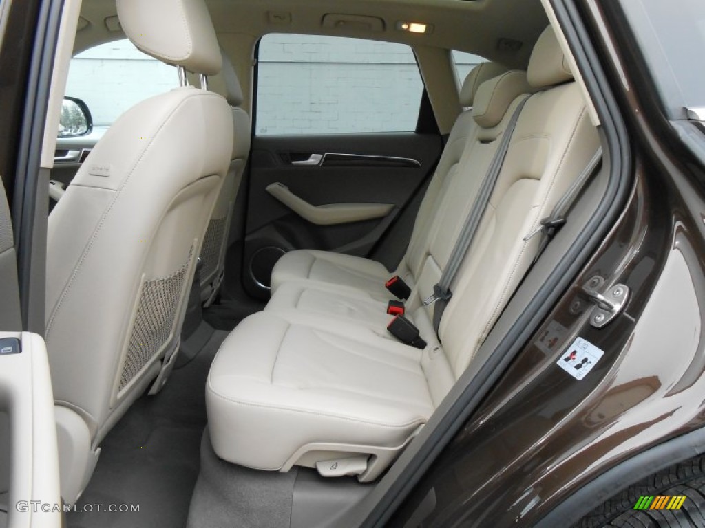 2011 Audi Q5 3.2 quattro Rear Seat Photo #76944430