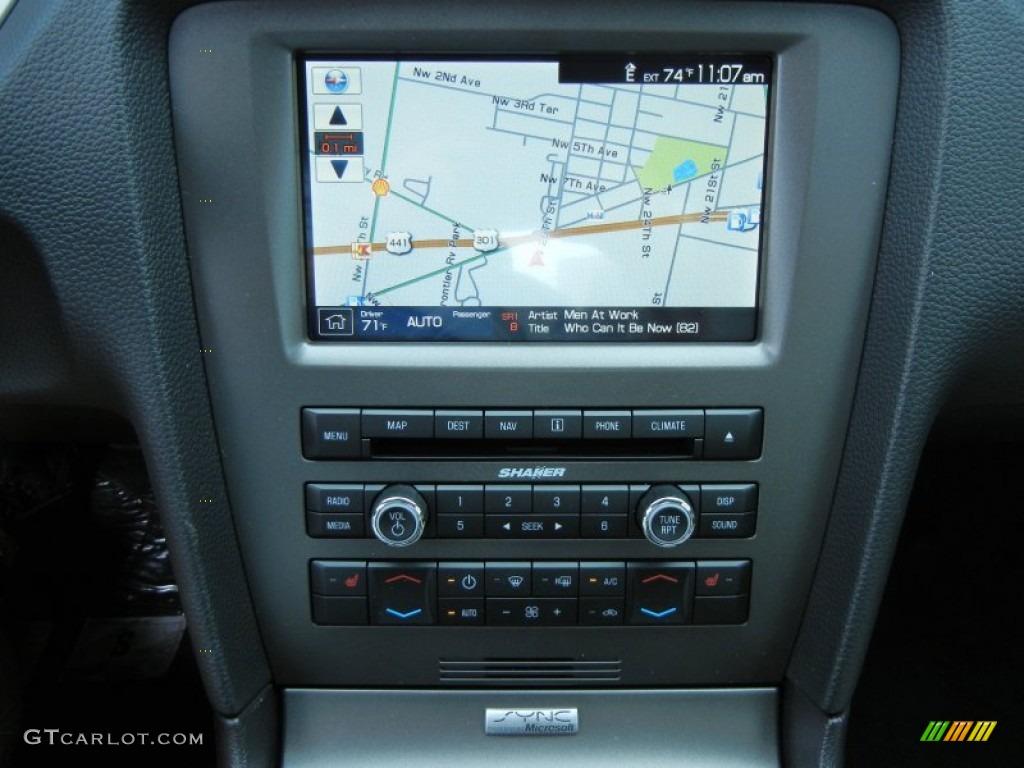2013 Ford Mustang GT Premium Coupe Navigation Photo #76944664