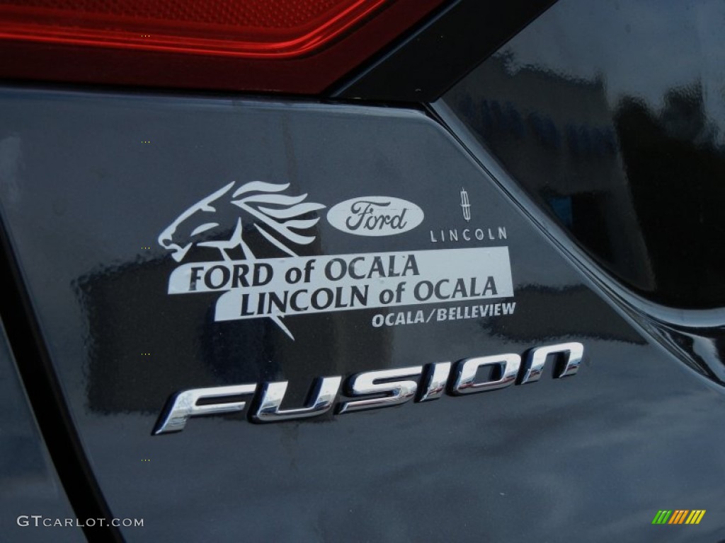 2013 Fusion Titanium AWD - Tuxedo Black Metallic / Charcoal Black photo #4