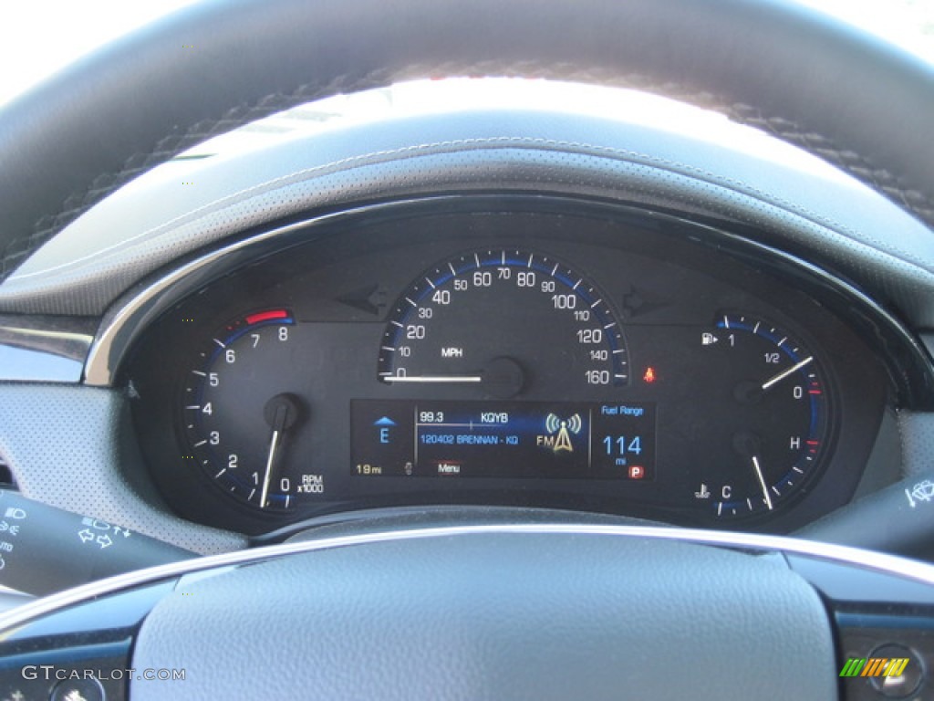 2013 Cadillac XTS Luxury AWD Gauges Photo #76944886