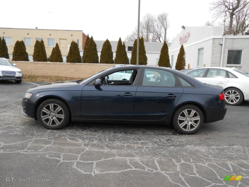 Deep Sea Blue Pearl Effect 2010 Audi A4 2.0T quattro Sedan Exterior Photo #76944958