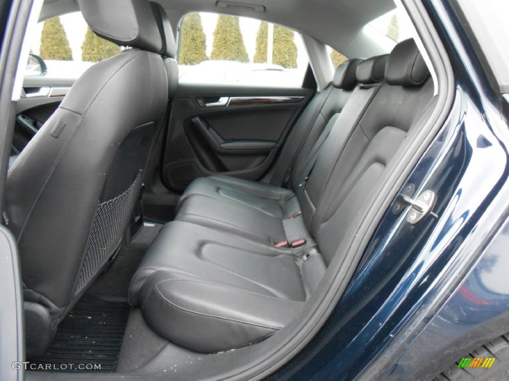 2010 Audi A4 2.0T quattro Sedan Rear Seat Photo #76945182