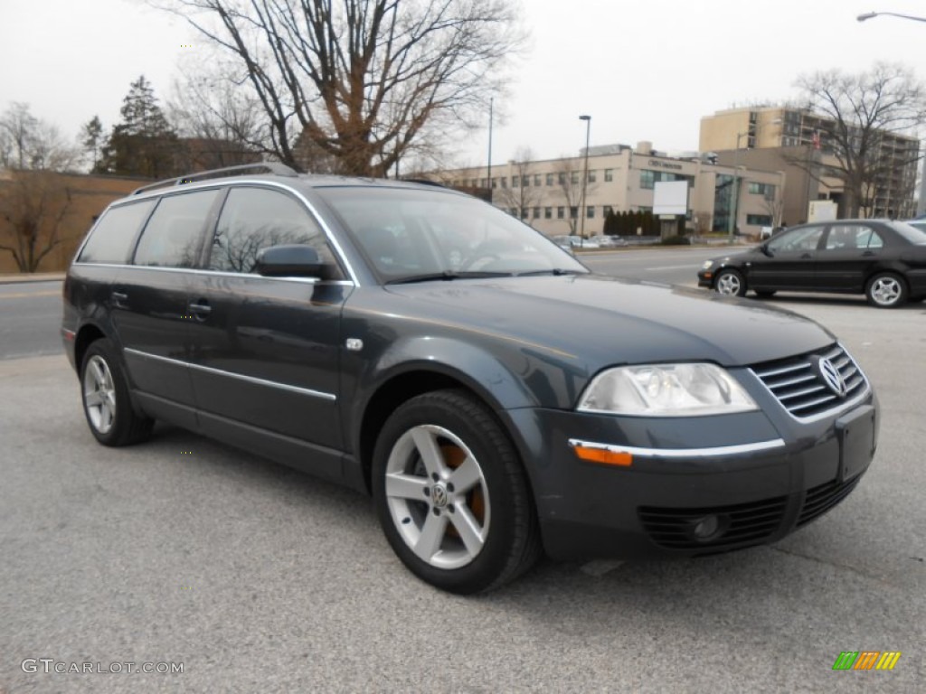 Blue Graphite Metallic 2004 Volkswagen Passat GLX 4Motion Wagon Exterior Photo #76945519