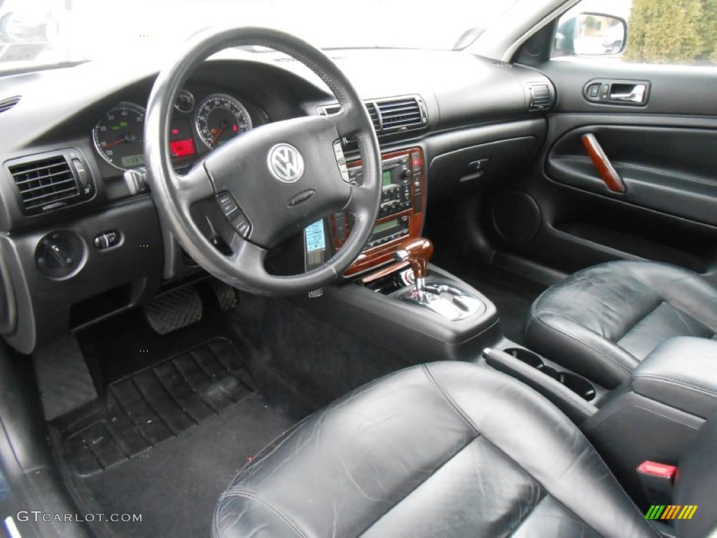 2004 Passat GLX 4Motion Wagon - Blue Graphite Metallic / Anthracite photo #8