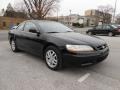 2001 Nighthawk Black Pearl Honda Accord EX V6 Coupe  photo #3