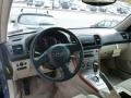 Taupe 2006 Subaru Outback 2.5i Wagon Dashboard